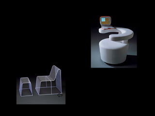 SHIN + TOMOKO AZUMI Big Arm Chair, 2001 Shin & Tomoko Azumi Manufactured by Bruhl    SHIN + TOMOKO AZUMI Wire Frame Chair, 1998   Shin & Tomoko Azumi    Manufactured by Azumi's 