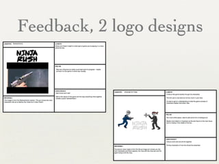Feedback, 2 logo designs
 