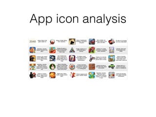 App icon analysis
 