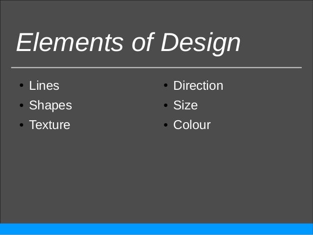 elements of graphic design