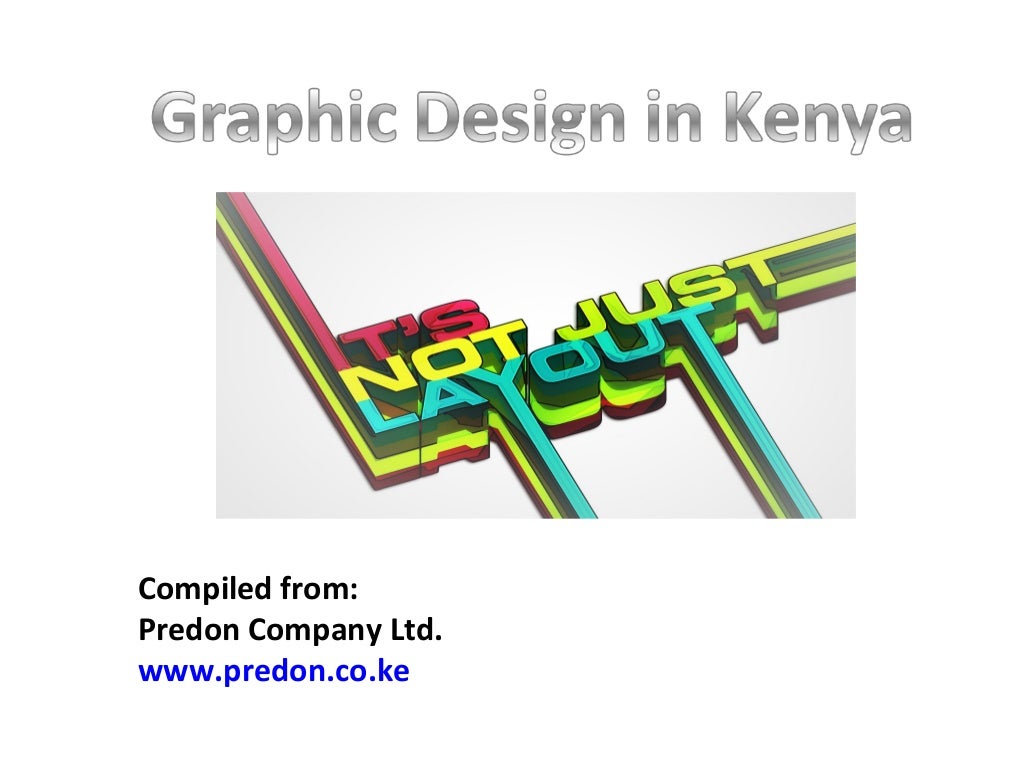 Graphic design in Kenya