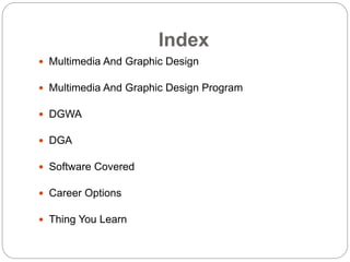 Graphic Design & Multimedia | PPTX