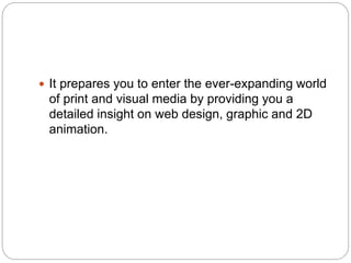 Graphic Design & Multimedia | PPTX