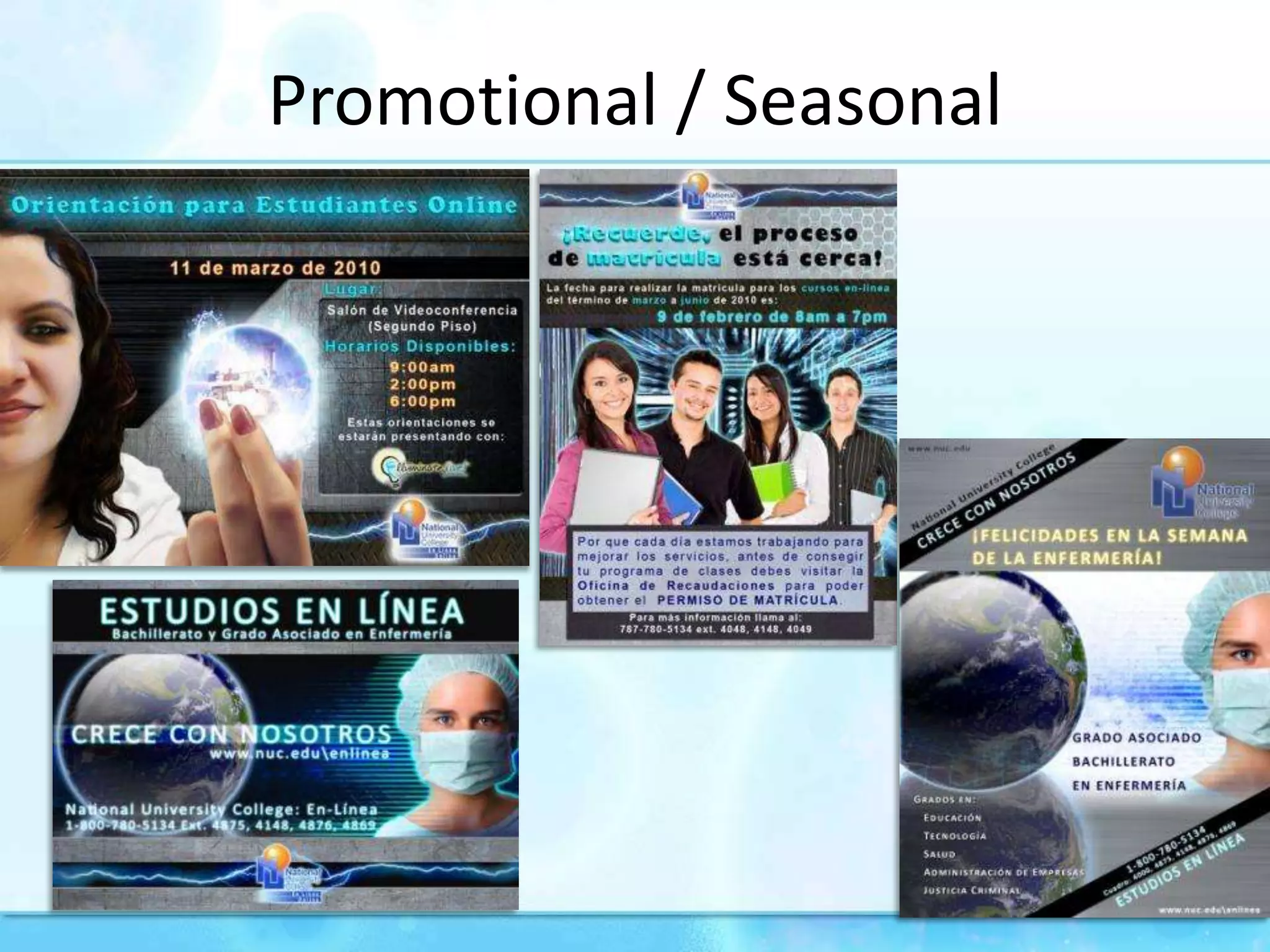 Promotional / Seasonal