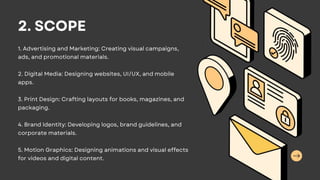 Key Scope Elements Graphic Design Presentation | Introduction, Scope, Elements, Principles ...