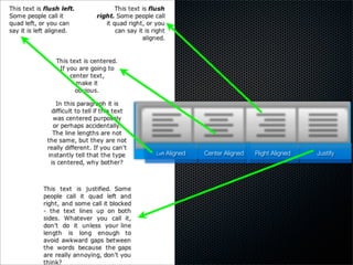 Left Aligned   Center Aligned   Right Aligned   Justify
 