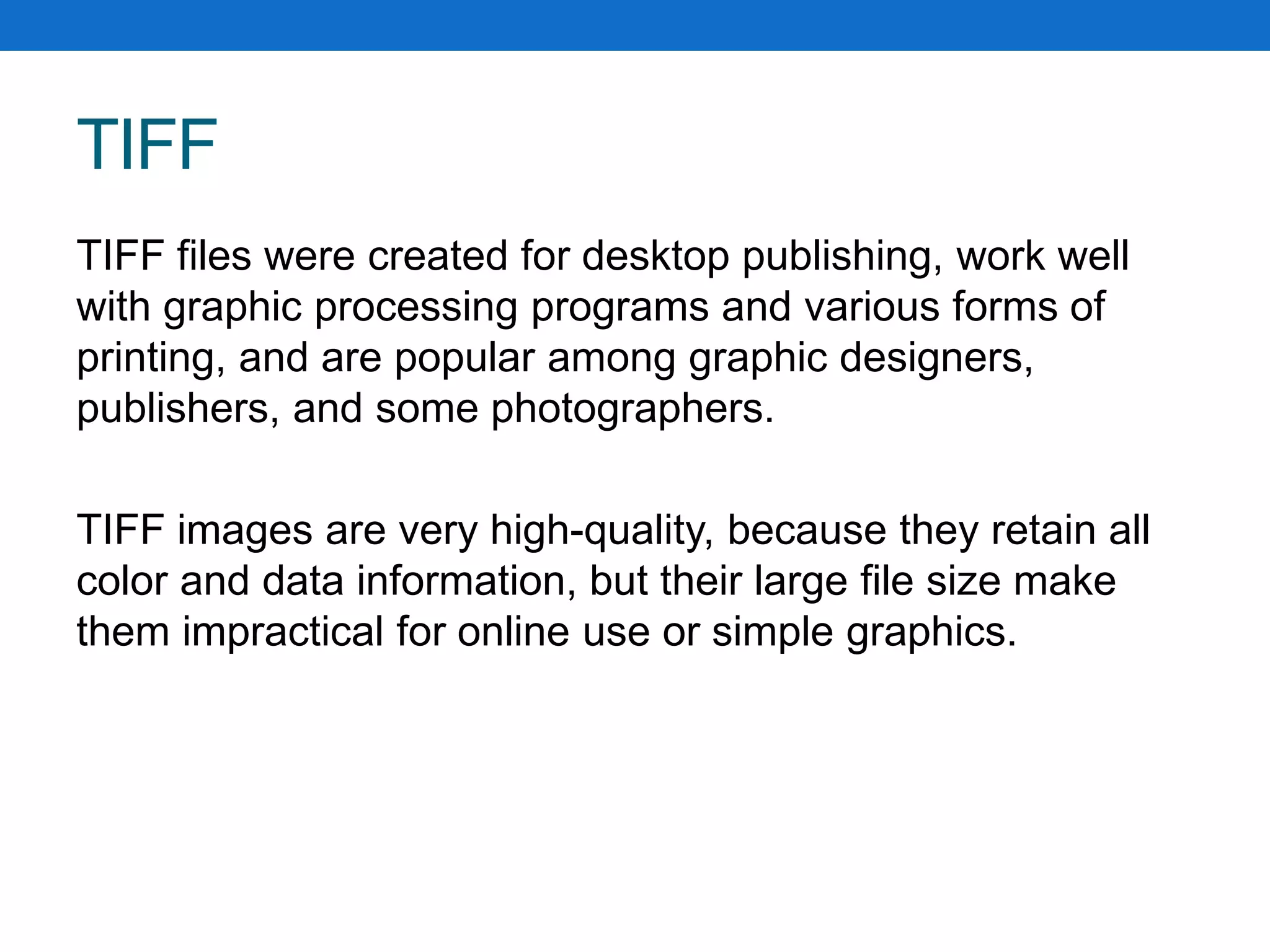 Graphic file types | PDF
