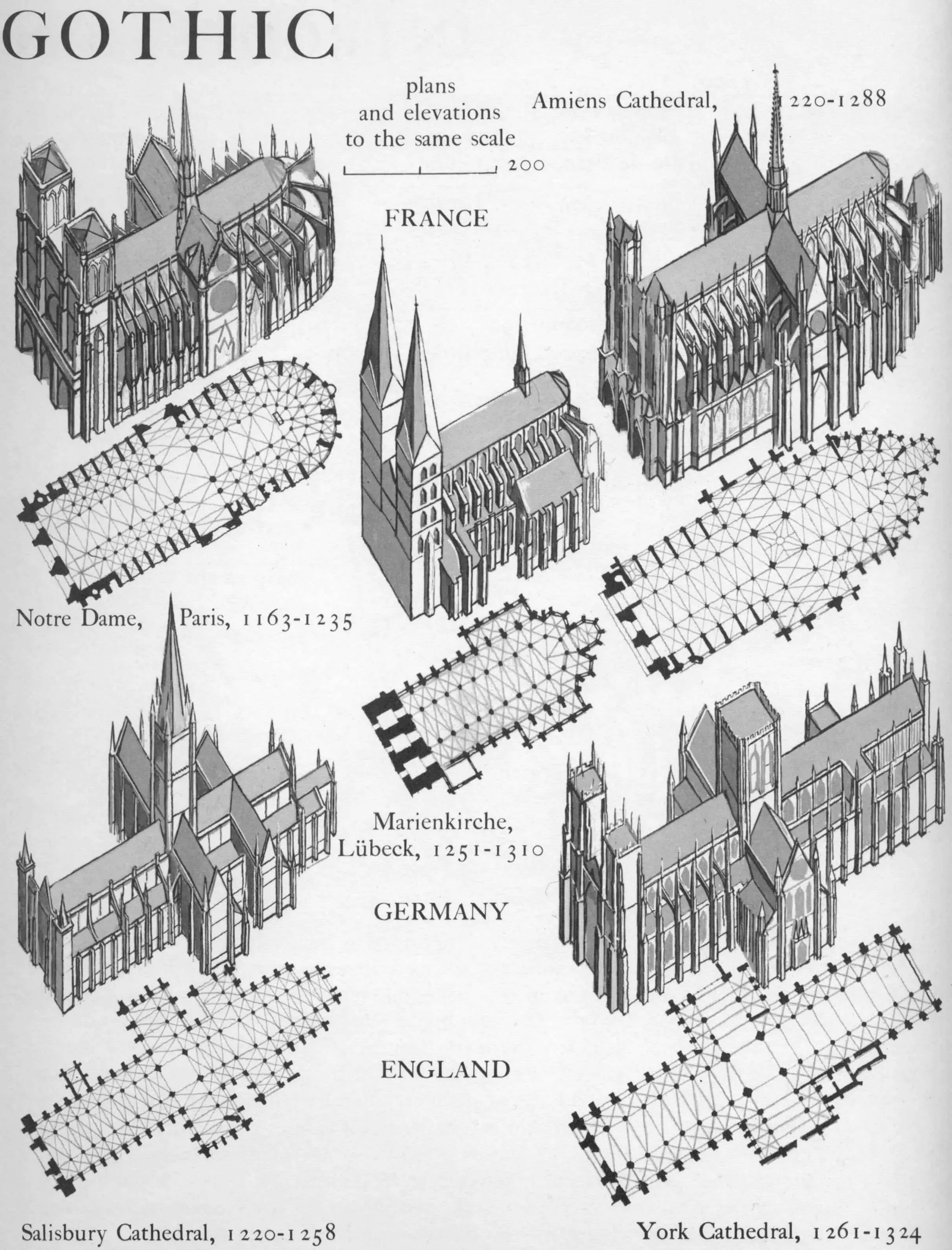 Graphic history of architecture