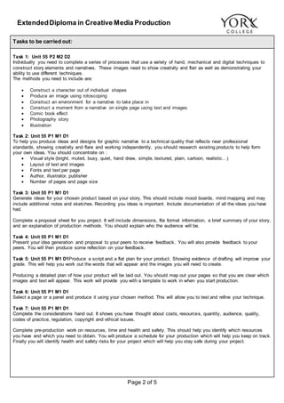 Graphic narrative brief | PDF