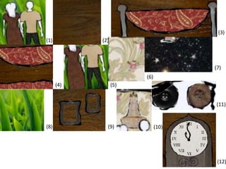 (1) (2)
(3)
(4) (5)
(6)
(7)
(8) (9) (10)
(11)
(12)
 