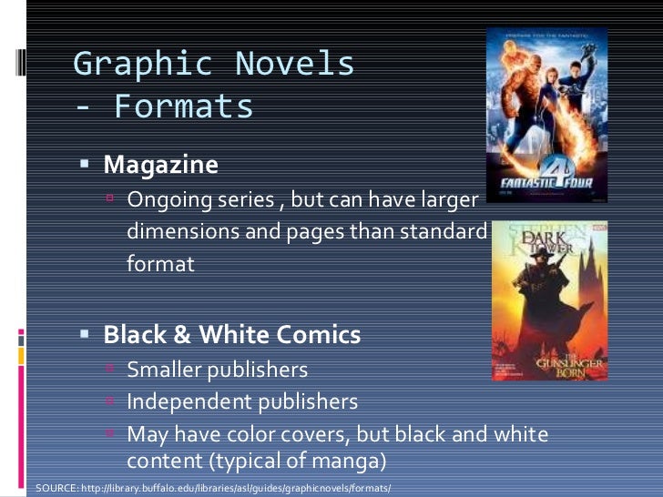 Characteristics Of Graphic Novel – OMUKOO