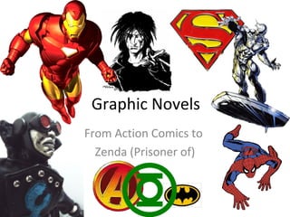 Graphic Novels
From Action Comics to
Zenda (Prisoner of)

 