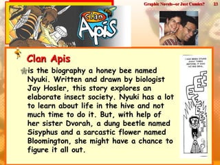 Graphic novels elementary 2007 | PPTX