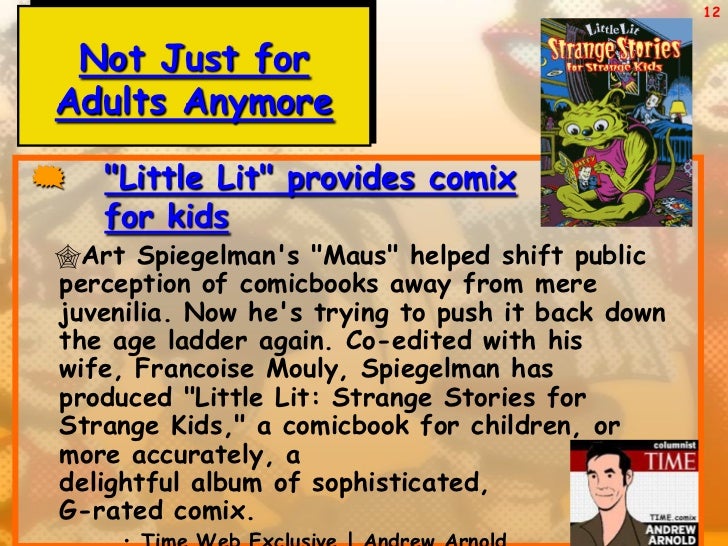 Graphic novels in Elementary School: what do they have to do with lit…