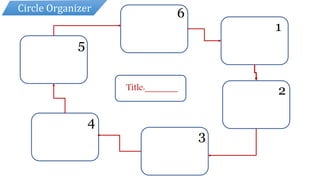 1
2
3
4
5
6
Title:_______
Circle Organizer
 
