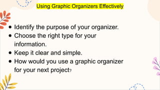 Graphic Organizers for Grade 8 learners.. | PPTX