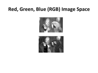 Red, Green, Blue (RGB) Image Space 