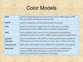 Color Models 