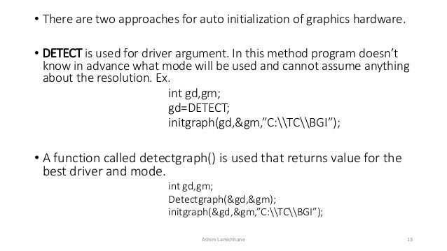 Unit 11. Graphics