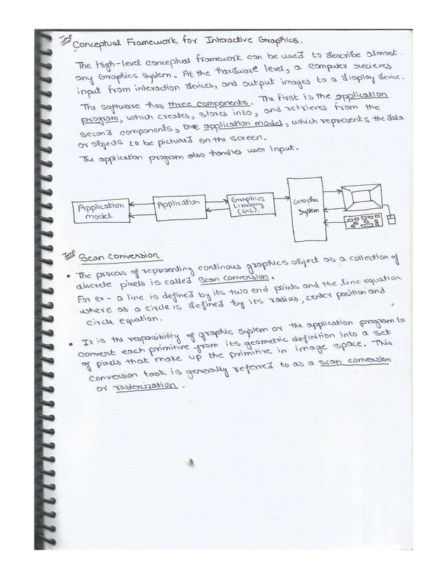 Introduction to Computer Graphics Notes | PDF
