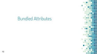 Bundled Attributes
13
 