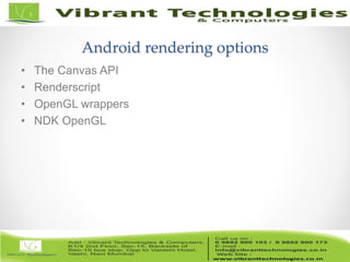 Android - Graphics Animation in Android | PPTX