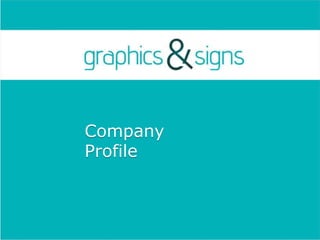 Company
Profile

 