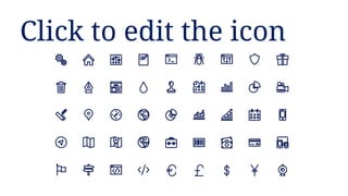 Click to edit the icon
 