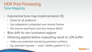 CryENGINE 3 Rendering Techniques | PPT