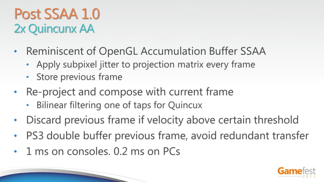 CryENGINE 3 Rendering Techniques | PPT