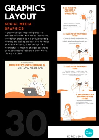 Examples Of Edited Design Using Graphics Graphics Design Portfolio | PDF