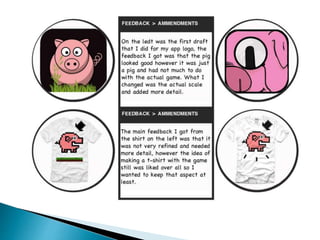 Graphics design presentation