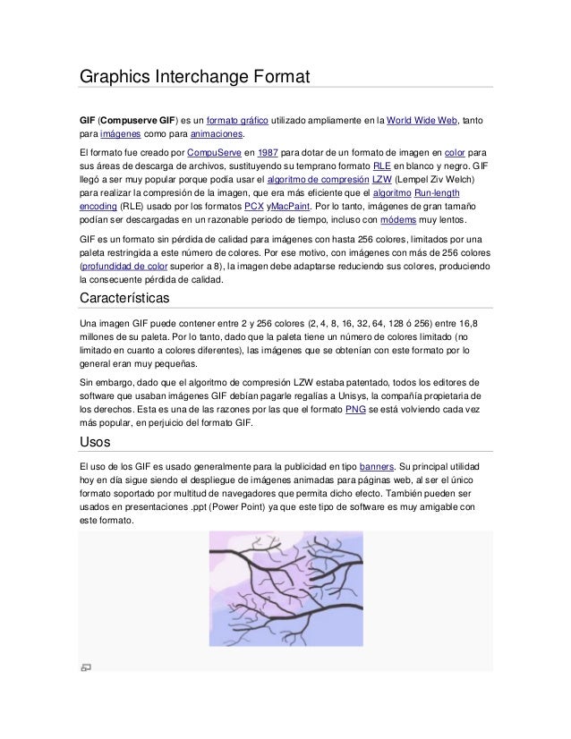 Graphics interchange format