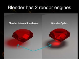 Blender has 2 render engines
 