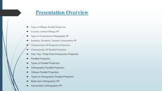 Projection Models | PPTX