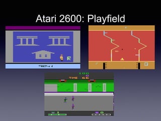 Atari 2600: Playfield
 