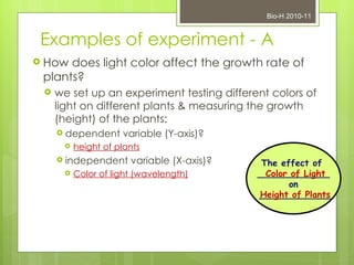 Graphing Biology Honors | PPT