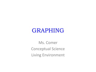 Graphing Ppt Ppt Science
