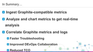 Bring your Graphite-compatible metrics into Sumo Logic | PPTX