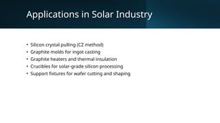 Graphite Customization for Semiconductor and Solar Industry ...