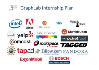 GraphLab	
  Internship	
  Plan	
  

 