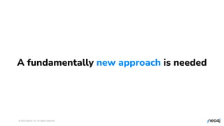 © 2023 Neo4j, Inc. All rights reserved.
A fundamentally new approach is needed
5
 