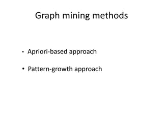 Graph mining ppt | PPTX