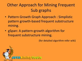Data Mining: Graph mining and social network analysis | PPTX
