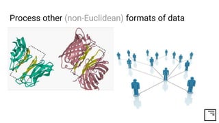 Process other (non-Euclidean) formats of data
 
