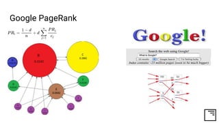 Google PageRank
 