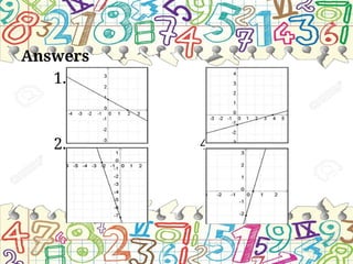 Answers
1. 3.
2. 4.
 