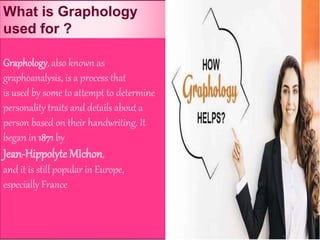 Graphology | PPTX