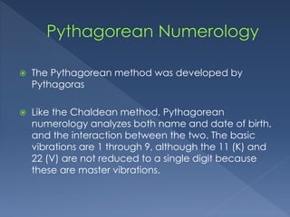 Graphology and Numerology. | PPTX