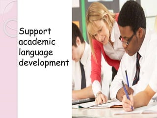 Support
academic
language
development
241
 